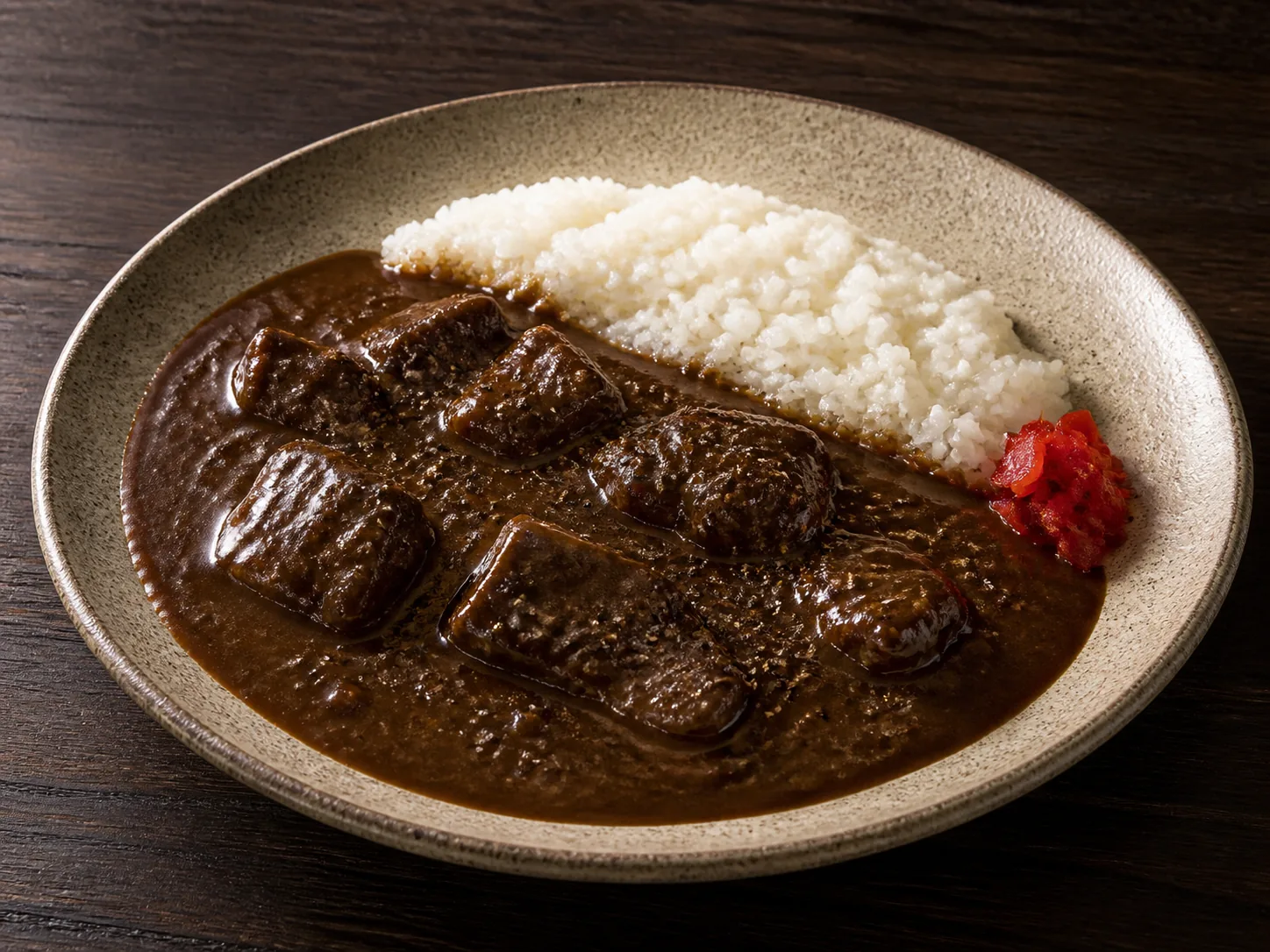 浓郁黑胡椒慢炖牛肉咖喱饭